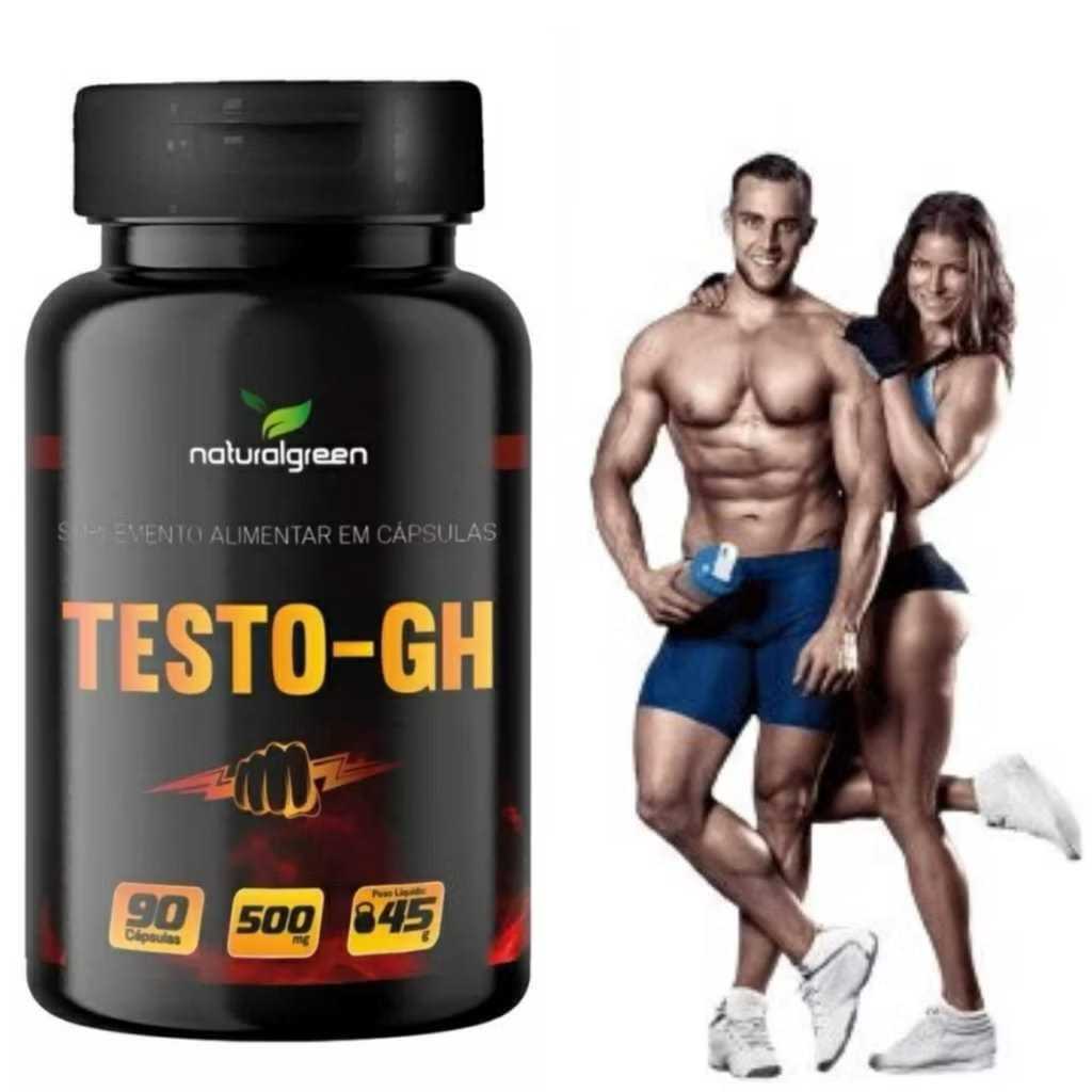 Testo Gh 90 cápsulas 500mg pré hormonal testo natural | Shopee Brasil