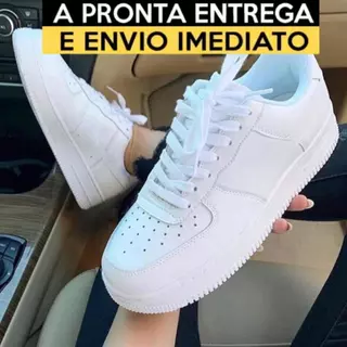 Tenis Casual Air Lançamento Sneaker Force Confortavel Masculino