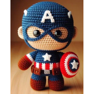 Amigurumi super heróis croche