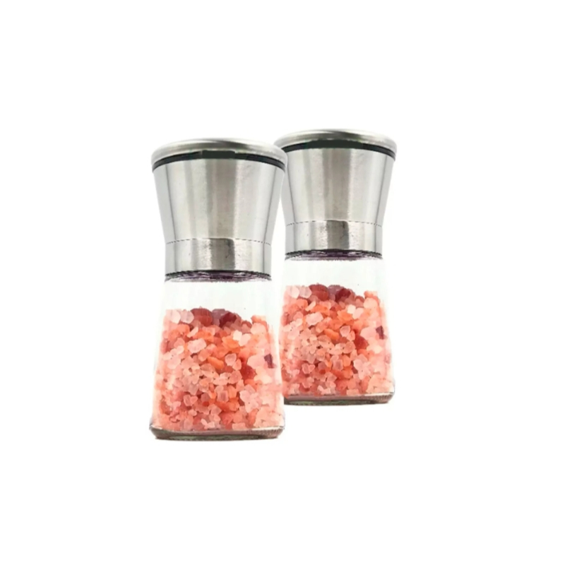 Moedor De Pimenta Do Reino Sal Grosso Aço Inox Manual Grãos