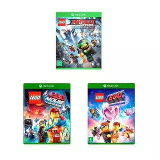 Oferta Combo LEGO - 3 Jogos Lego Video game para Xbox Lacrados