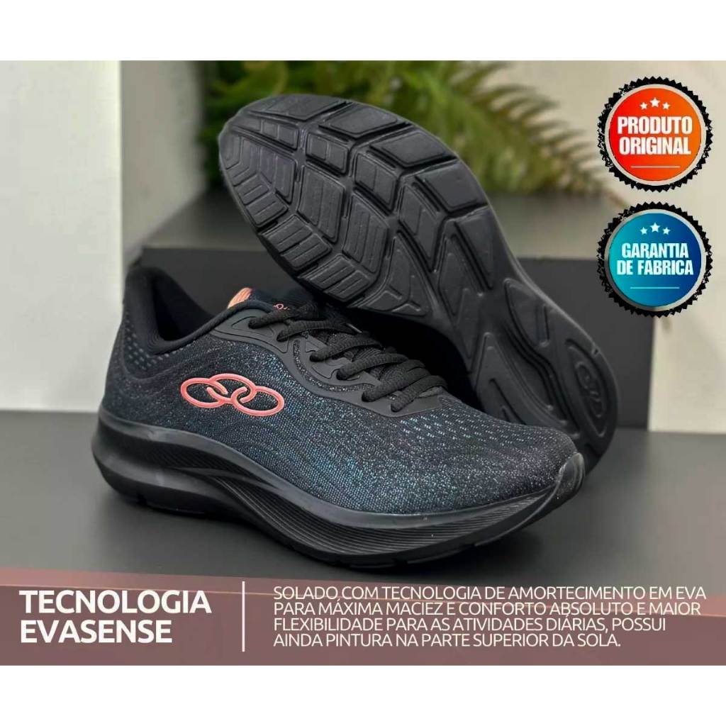 Tênis Espoertivo Feminino Olympikus Venus 3 Original C/ Nfe