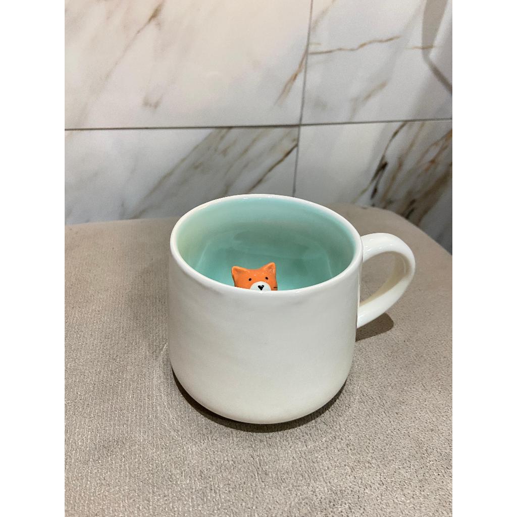 Caneca de Cerâmica com Gatinho Dentro - 300ml