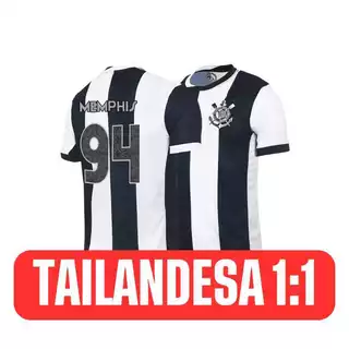 Camisa de Time Nº94 - Terceiro Uniforme Preta e Branca 2024/2025 - Edição Limitada