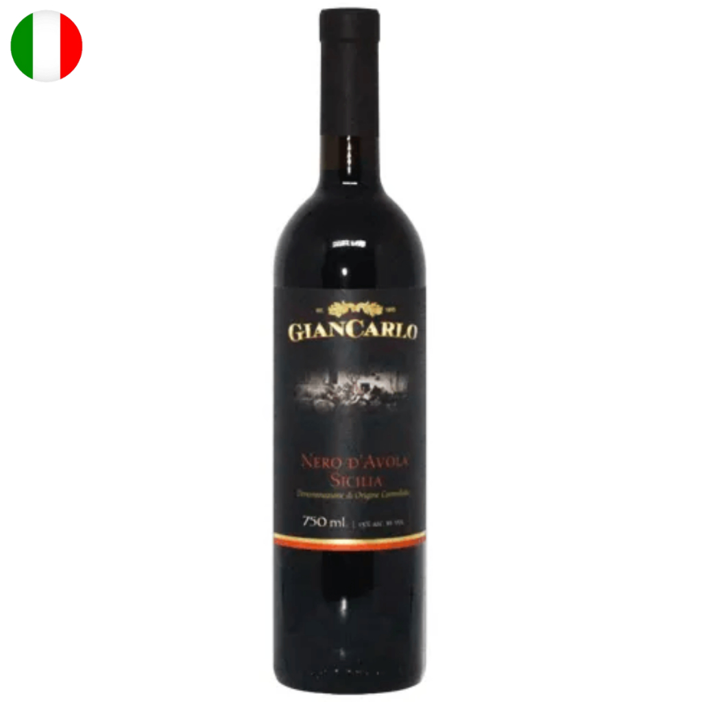 Vinho Tinto Italiano Giancarlo Nero D'Avola Sicília 750ml Shopee Brasil
