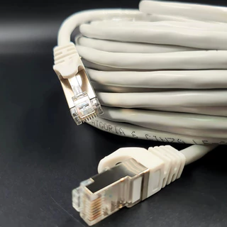 IT BLUE CABO DE REDE CAT 6 30 METROS DE COMPRIMENTO COR BRANCO. 30M CABO TEM 30 M