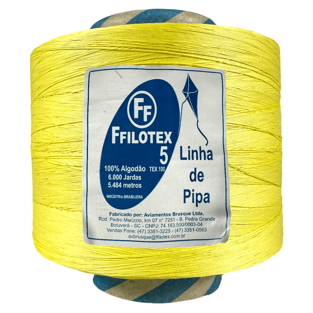 Linha Fio 05 Para Pipa 6000 Jardas Ffilotex | Shopee Brasil