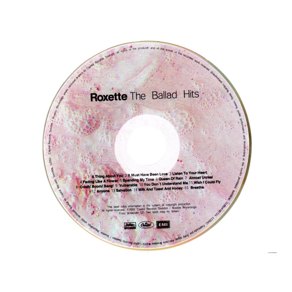 Cd - Roxette - The Ballad Hits | Shopee Brasil