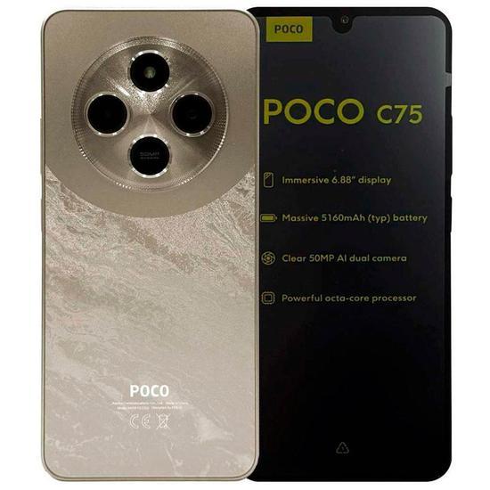 Celular Xiaomi Poco C75 256GB 8GB Ram / 128GB 6GB Ram Dual Sim