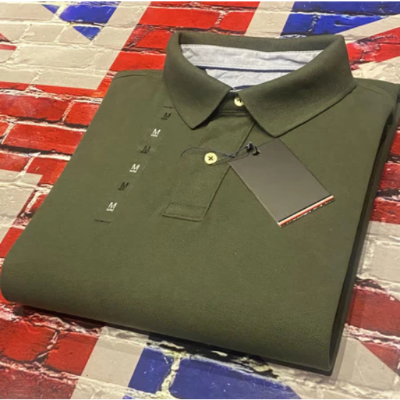 Camisa Polo MD chefe Slim Fit Alta qualidade 100% Algodão Femenino & Masculino Manga curta Sport Life - Compre JÁ A SUA