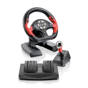 Volante Multilaser Ps3 Ps2 Pc Pedal Cambio.