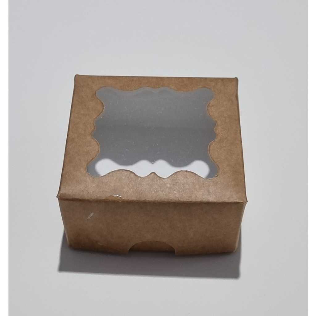 70 Caixas Kraft com Visor 7x7x3,5 LALA CORTE E VINCO Shopee Brasil