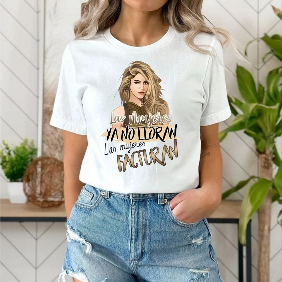 Camiseta e Baby Look Feminina Shakira, Show, World Tour Copacabana