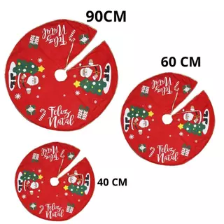 TAPETE DECORATIVO PARA ARVORE DE NATAL - BASE PARA PÉ DE ARVORE 40CM E 60CM 90CM