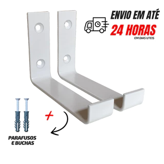Mão Francesa Invertida Para Prateleira Branco