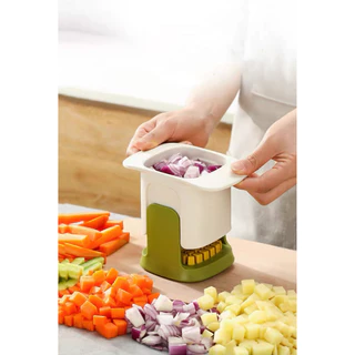 Cubos E Corte Artefato Multifuncional Aço Inoxidável Cenoura Vegetal Pepino Batata Fritas Ferramenta