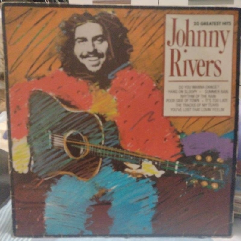 LP disco de vinil - Johnny Rivers - 20 Greatest Hits | Shopee Brasil
