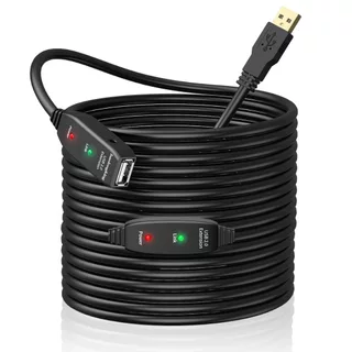 Cabo Extensor Amplificado Usb 2.0 - 15 Metros