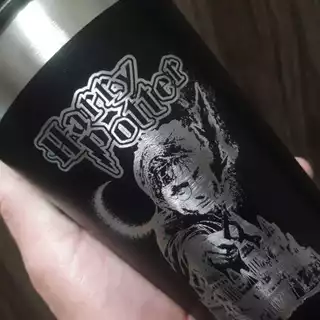 Copo Térmico Harry Potter Personalizado Com Seu Nome Gravado a Laser 473ml
