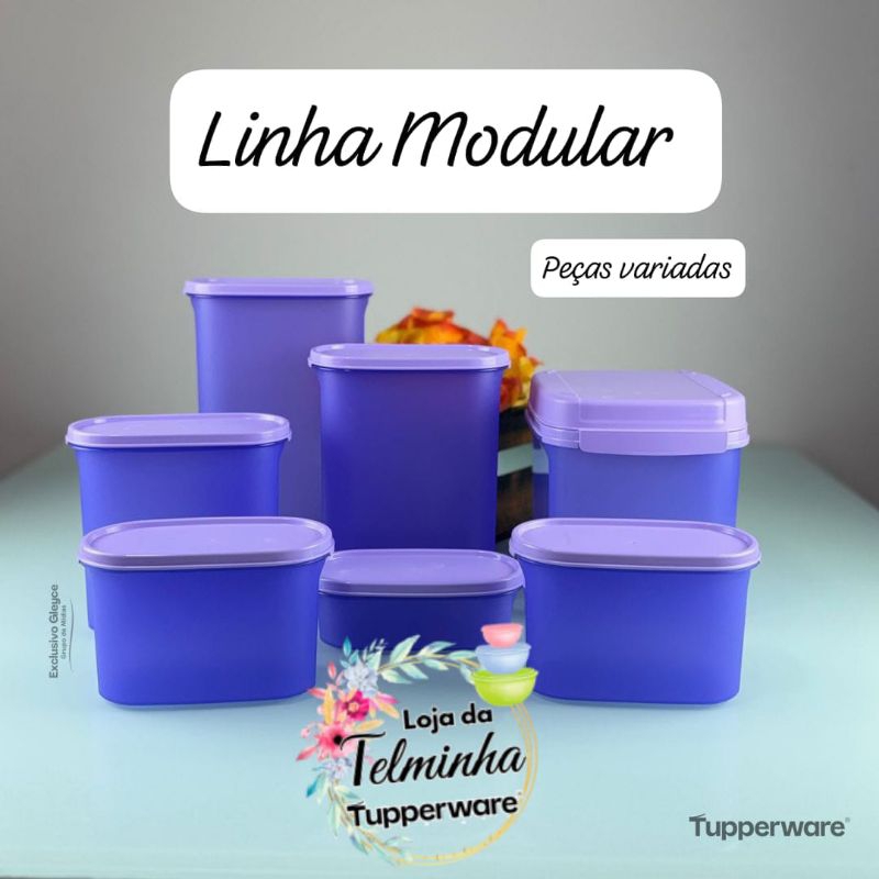 Linha Modular Tupperware - Variedades | Shopee Brasil