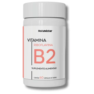 Kit Combo 2X Vitamina B2 Riboflavina 120 Cápsulas Natunéctar