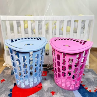 Cesto Telado 40 Litros Telado Roupa Suja Organizador Cesto