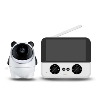 Babá Eletrônica Baby Câmera Com Monitor Som Bivolt Branco em Oferta na Shopee