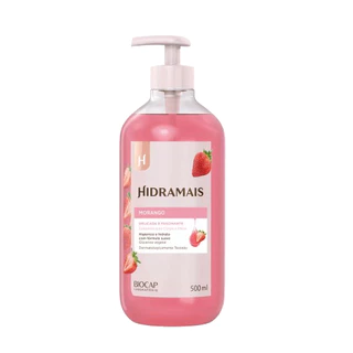 Sabonete Liquido Morango 500ml Hidramais Delicada e Fascinante em Oferta na Shopee
