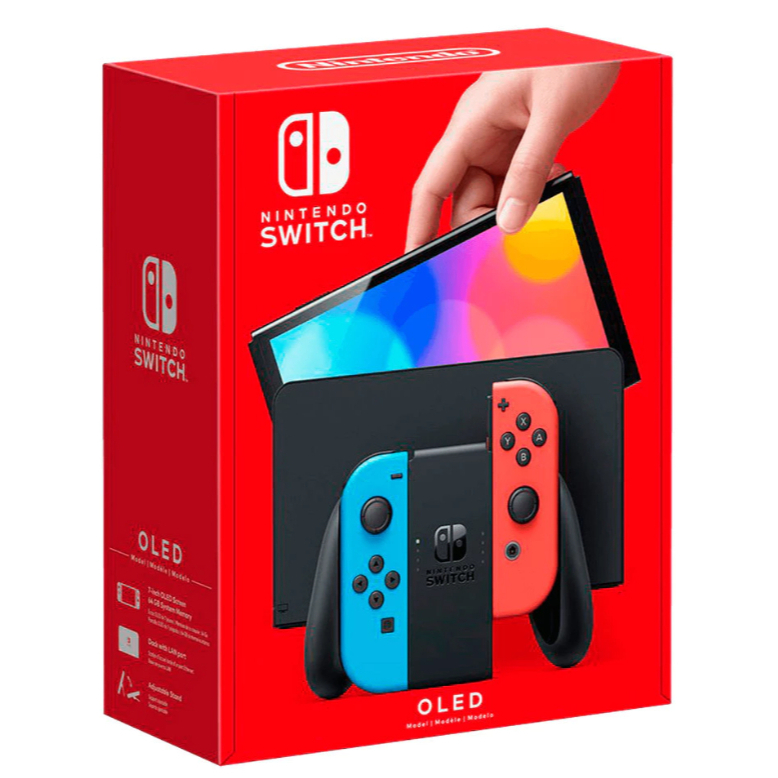 Nintendo Switch　本体フルセット Videogame Nintendo Switch Oled 7 Pol, 64 GB Colorido Neon | Shopee