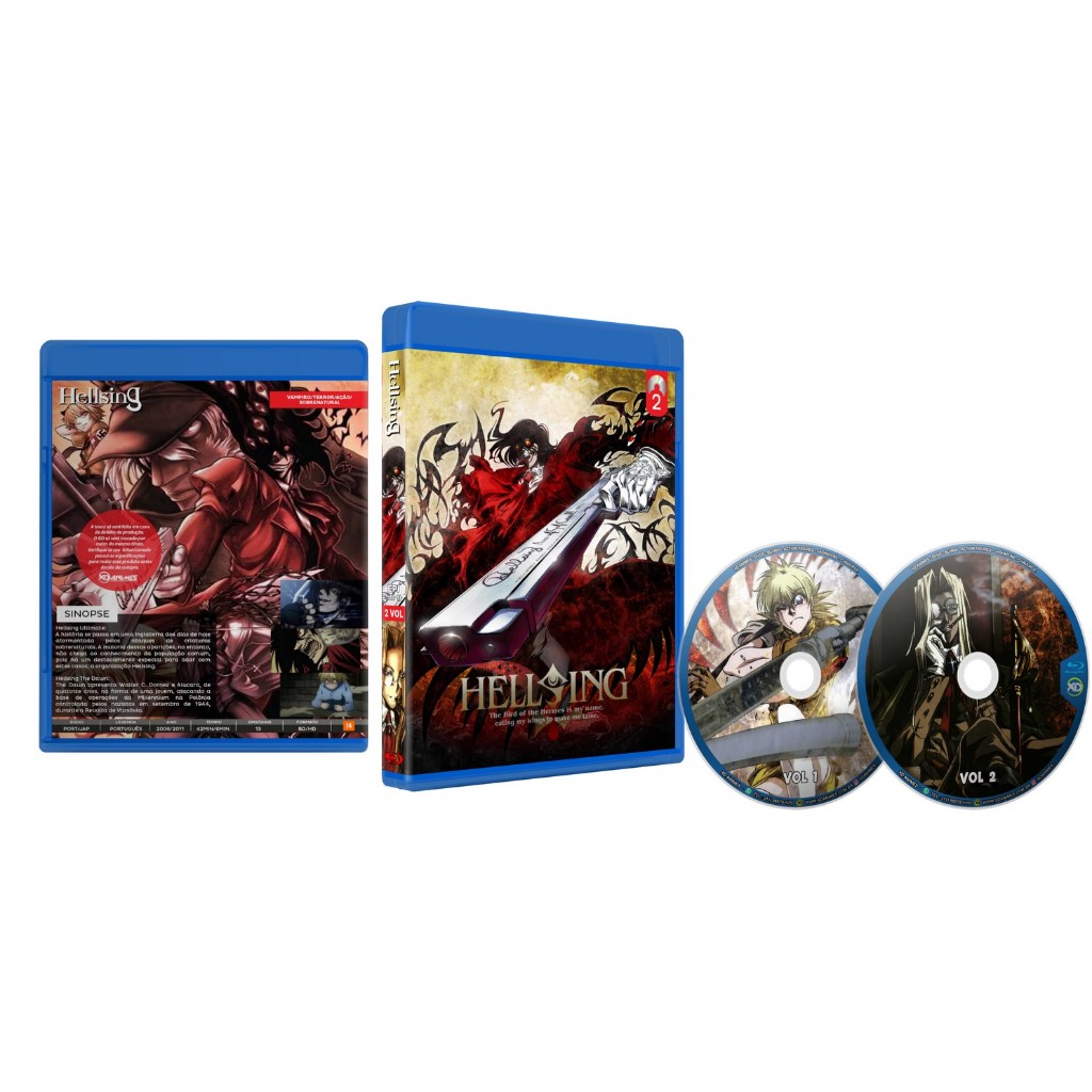 Bluray Hellsing Ovas Ultimate Série Completa Fullhd | Shopee Brasil