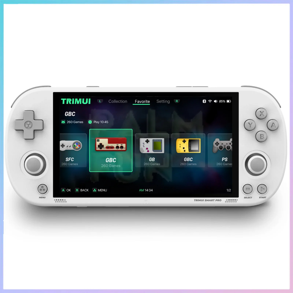 Console Portátil Trimui Smart Pro 64gb Branco Novo Pronta Entrega no Brasil