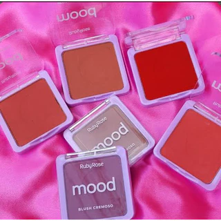 Blush Cremoso Mood By Ruby Rose 9,4g - Escolha Sua Cor