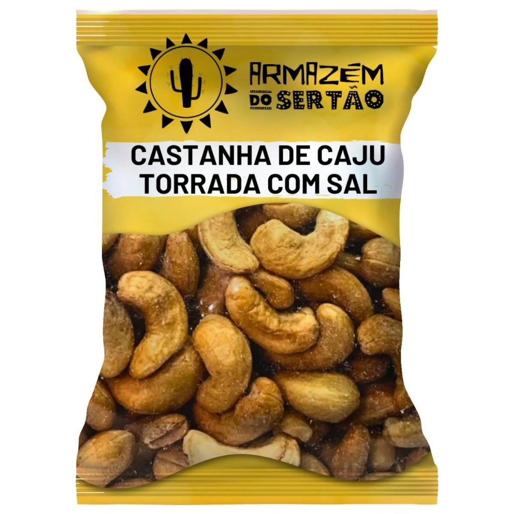 Castanha de Caju Torrada Salgada 1 kg | Shopee Brasil