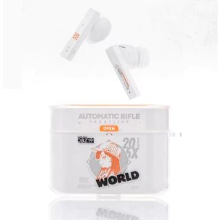Fone de Ouvido MOONDROP NEKOCAKE - Edição Especial Girls Frontline TWS com Cancelamento de Ruído Ativo - Original