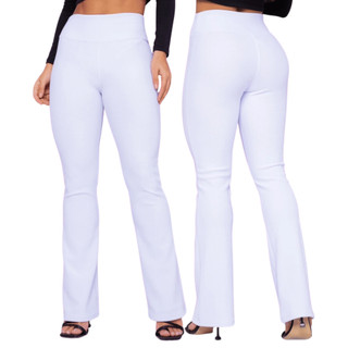 calça flare branca em Promoção na Shopee Brasil 2025