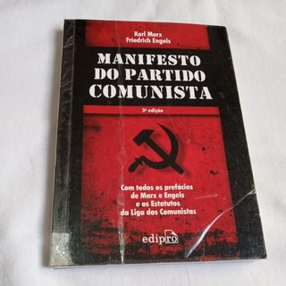 Livro Manifesto do Partindo Comunista Marx e Engels
