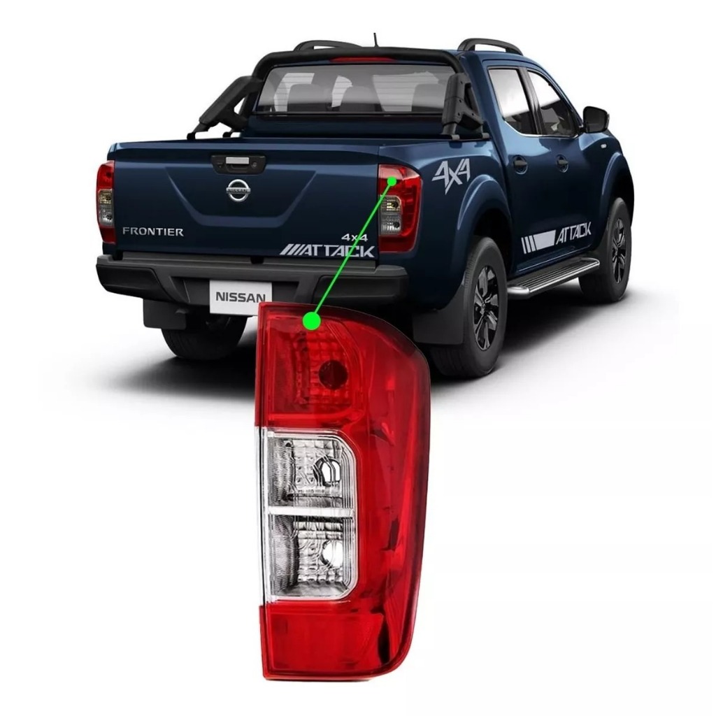 LANTERNA TRASEIRA NISSAN FRONTIER 2017 A 2022 ORIGINAL | Shopee Brasil
