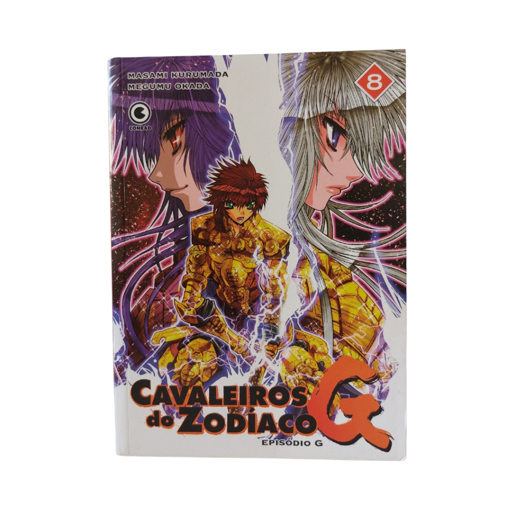 Mangá Cavaleiros do Zodíaco: Episódio G, Conrad 1 ª Ed., volumes