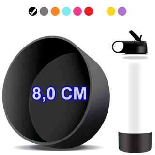 Base Protetora Capa de Silicone para Garrafa Térmica - 8,00cm - Compatível com nossas garrafas de 600ml e 800ml