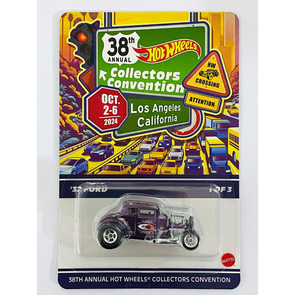 32 FORD Hot Wheels 2024 Los Angeles 38th Newsletter