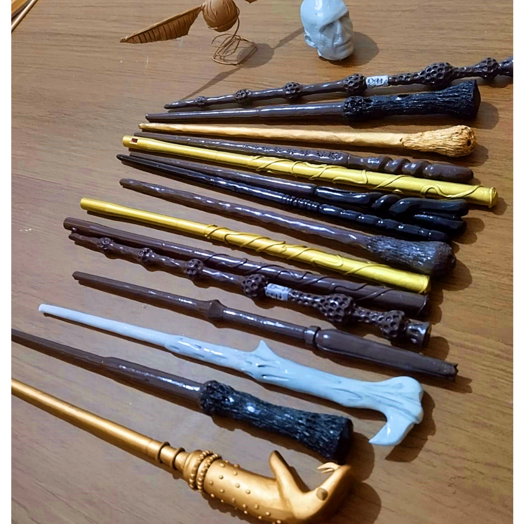 Varinhas mágicas colecionáveis Harry Potter / Hermione / Todos os ...