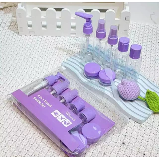 kit de frascos para viagem 10/8 peças creme cosméticos pote higiene pessoal em Oferta na Shopee