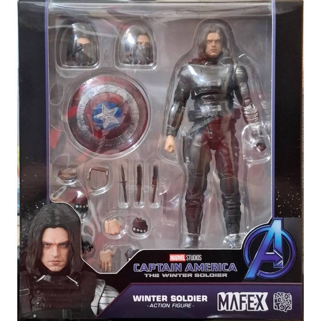 MEDICOM TOY MAFEX WINTER SOLDIER Action Figure No.203 MEDICOM TOY MAFEX WINTER SOLDIER Action Figure No.203