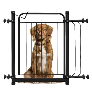 Portão Grade Pet Crianças Cães proteção aramado Linha Luxo Pró 69 a 84 Cm