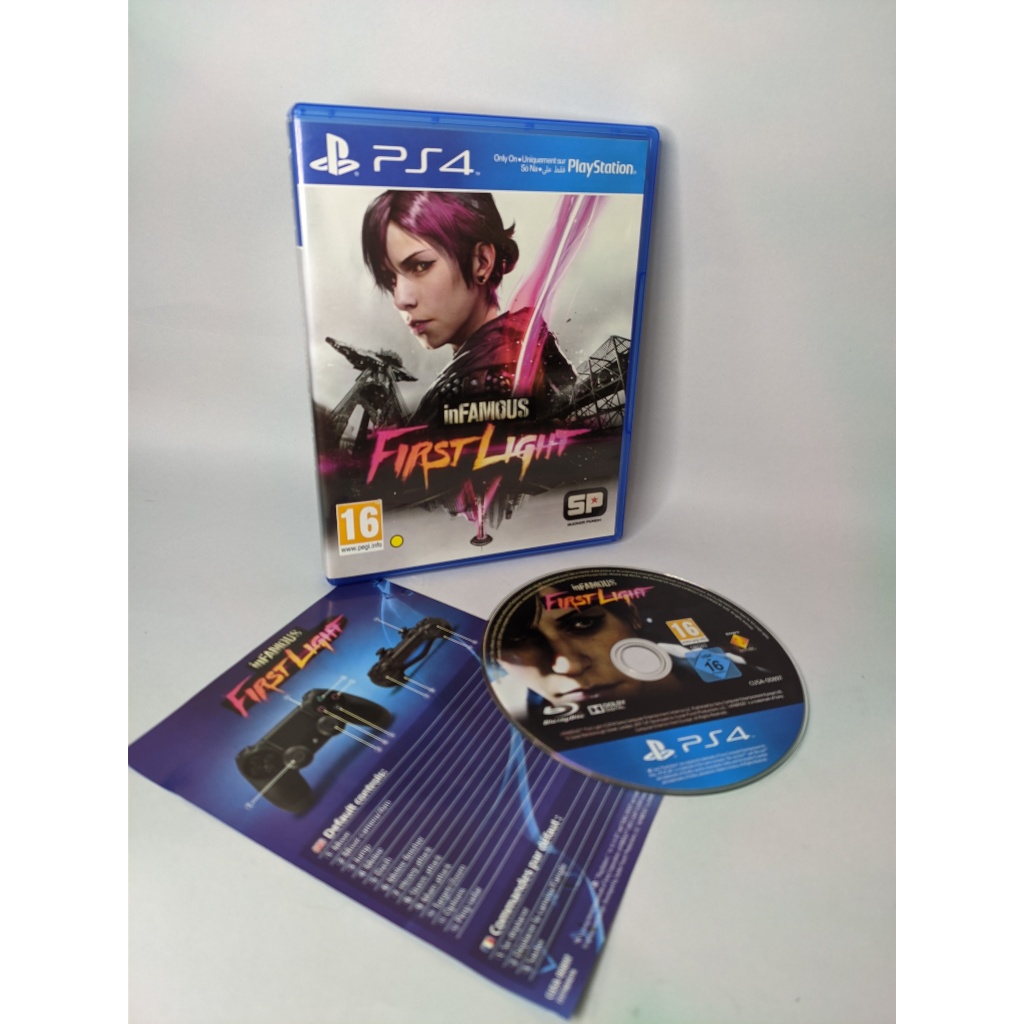 InFamous First Light Ps4 Midia Fisica Raro