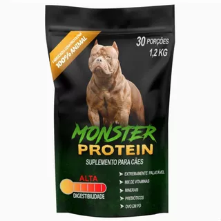 Suplemento Monster Protein Para Cães Todas As Raças
