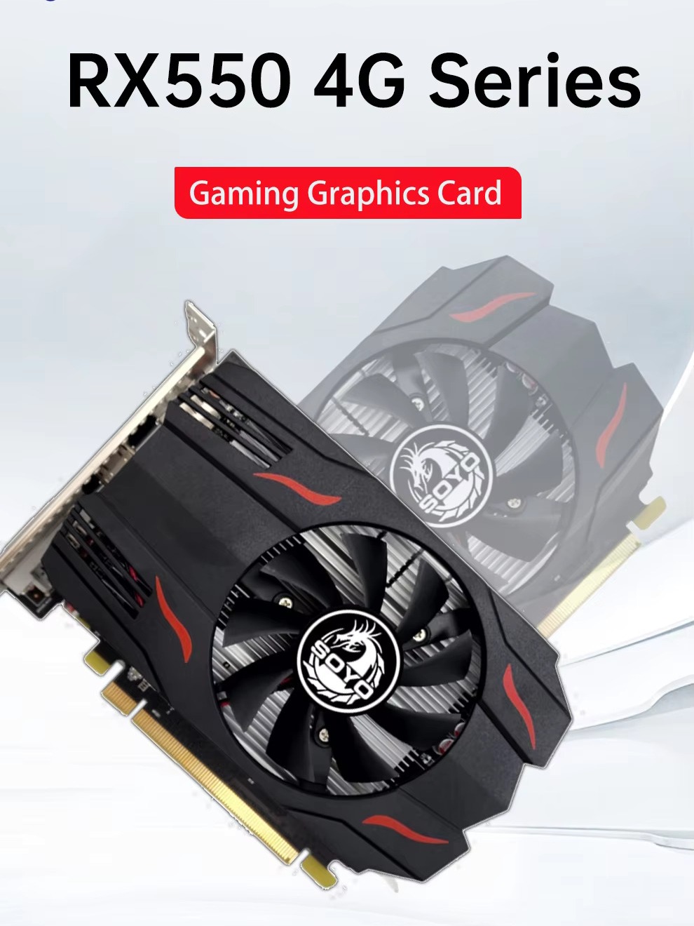 Radeon RX 550 4GB GDDR5 128Bits No Brasil | Shopee Brasil