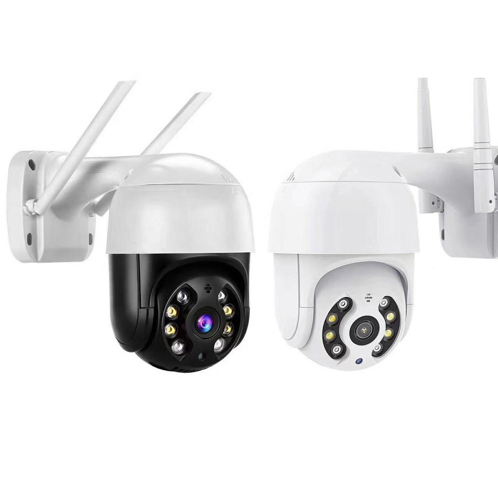 Câmera De Segurança Wi-fi Externa À Prova D'água Full Hd Icsee Gira 360 ...
