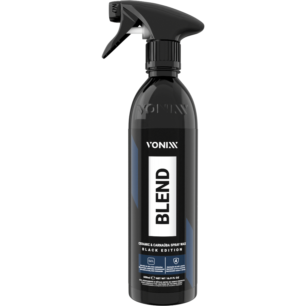 Cera Blend Black Spray Vonixx Carnaúba E Sílica 500ml