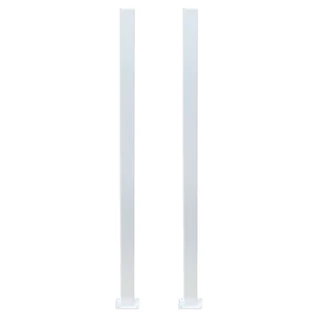 2 Pés De Móveis 100cm Cannes Pé Mesa Aparado Bancada Branco Reforçado Multiuso Original Baruque